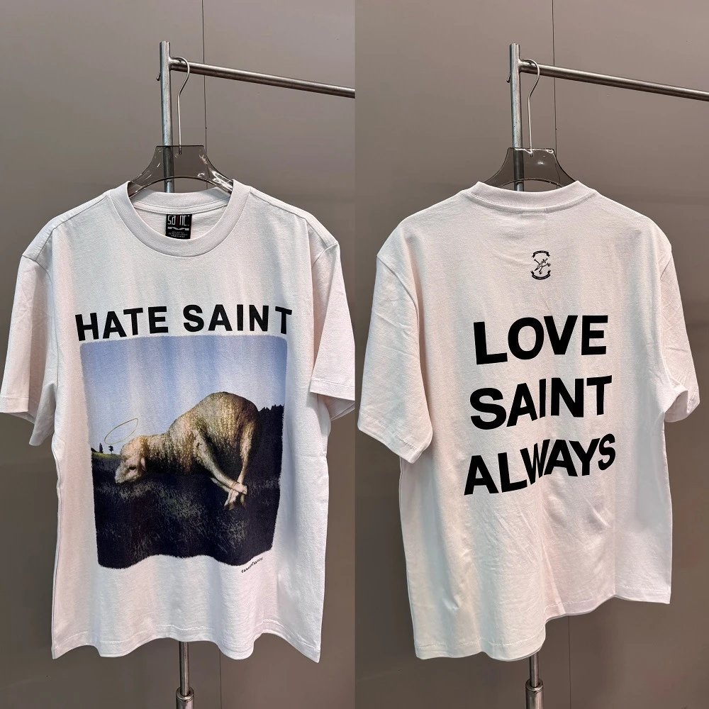 Freedom Saint MX6 White Graphic Print T-Shirt