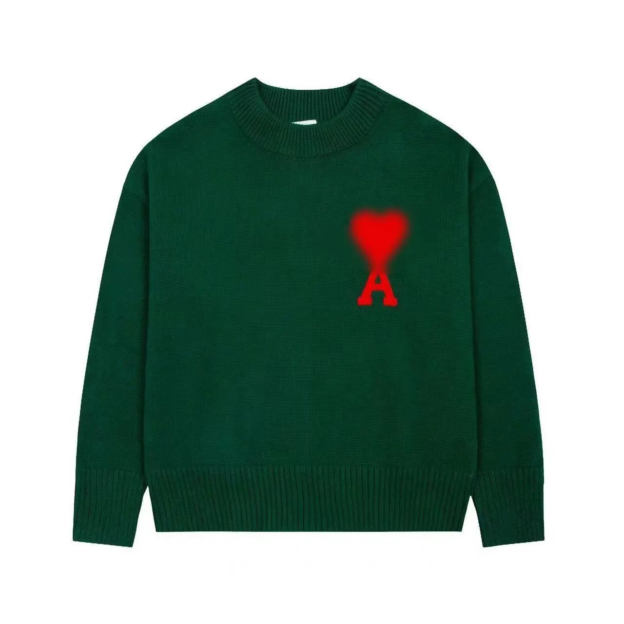 Embroidered Round Neck Knit Sweater photo 4