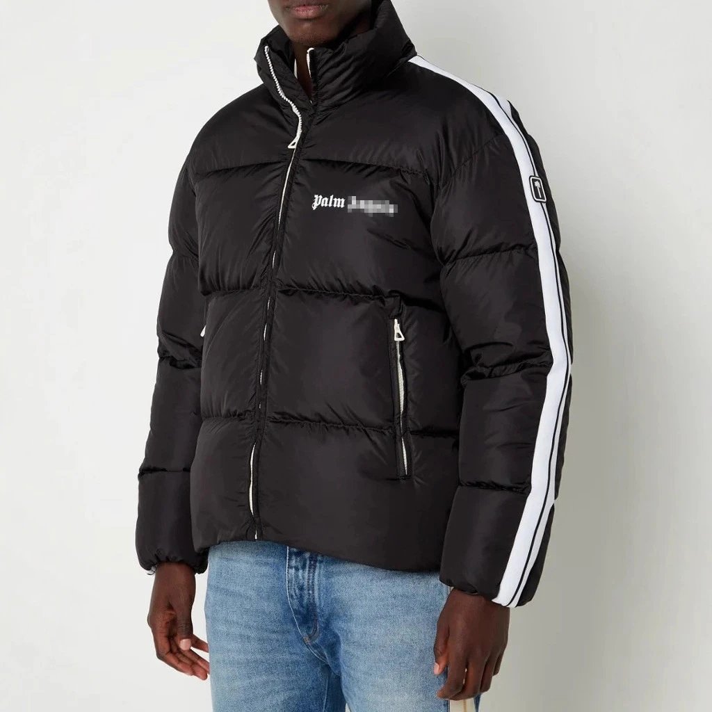 Palm Angels Puffer Jacket Royal Blue Sporty