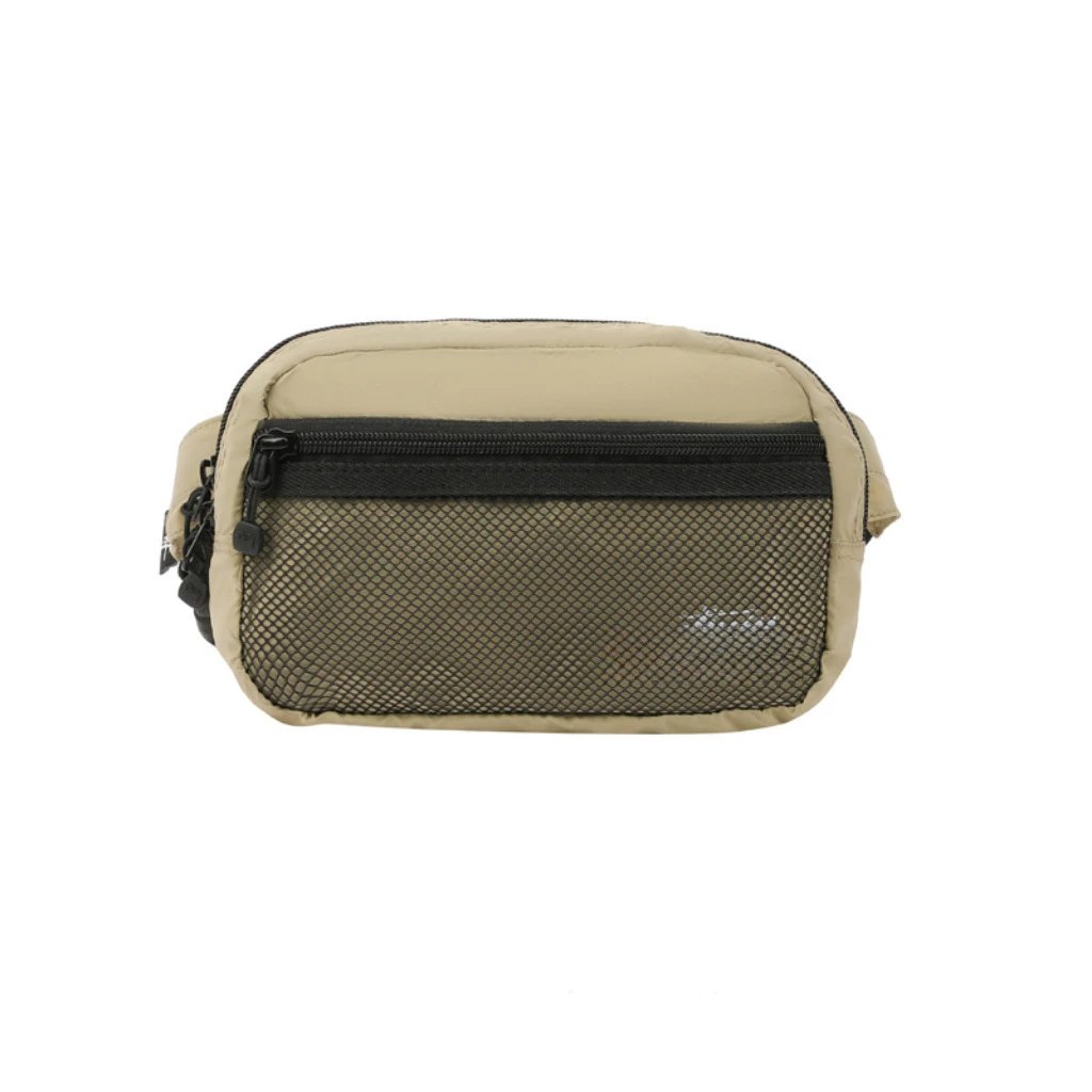 Stussy Utility Black Mesh Waist Bag