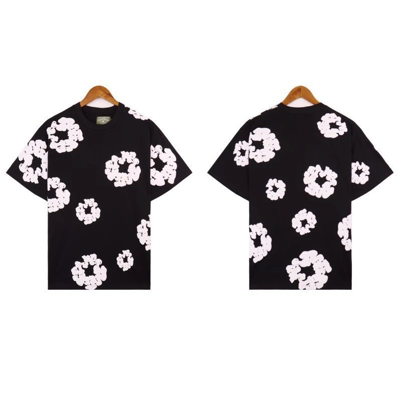 Printed Loose Denim Jacket photo 8