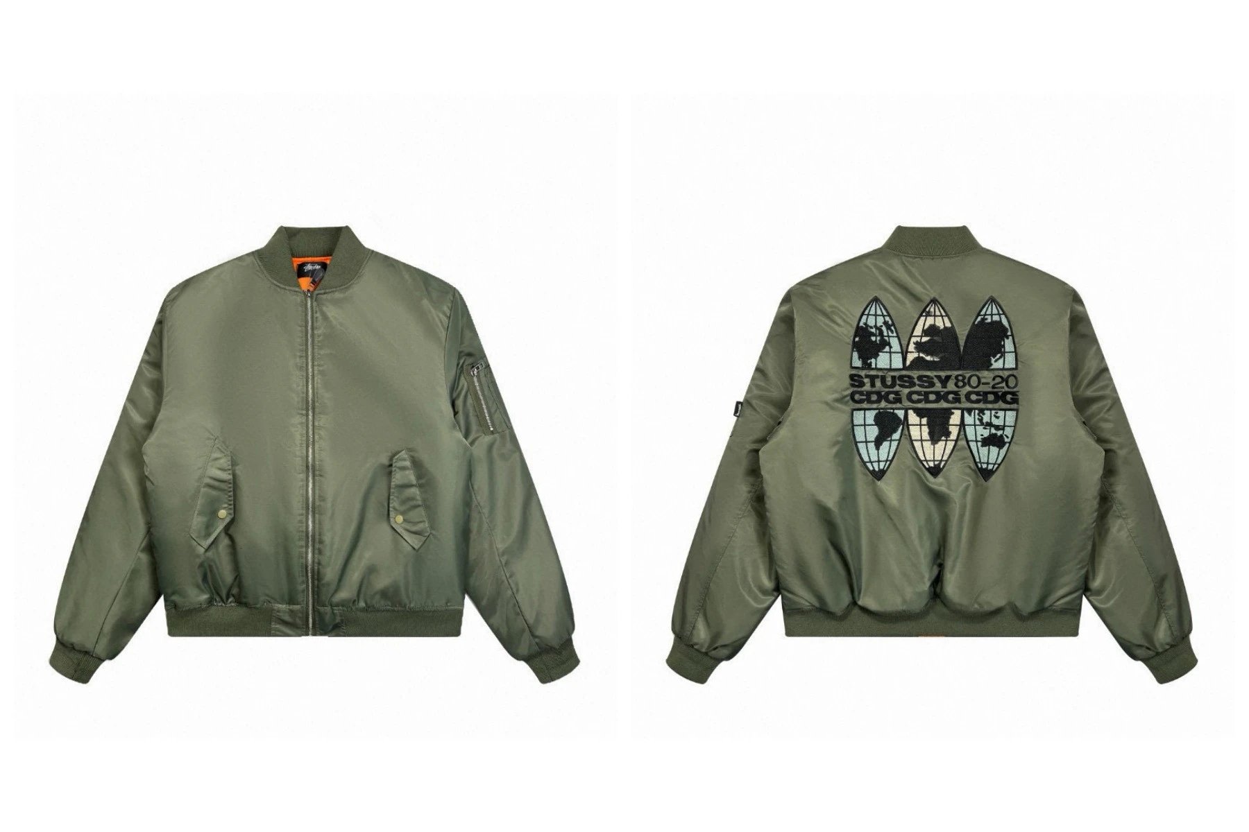 Casual Loose-Fitting Bomber Jacket