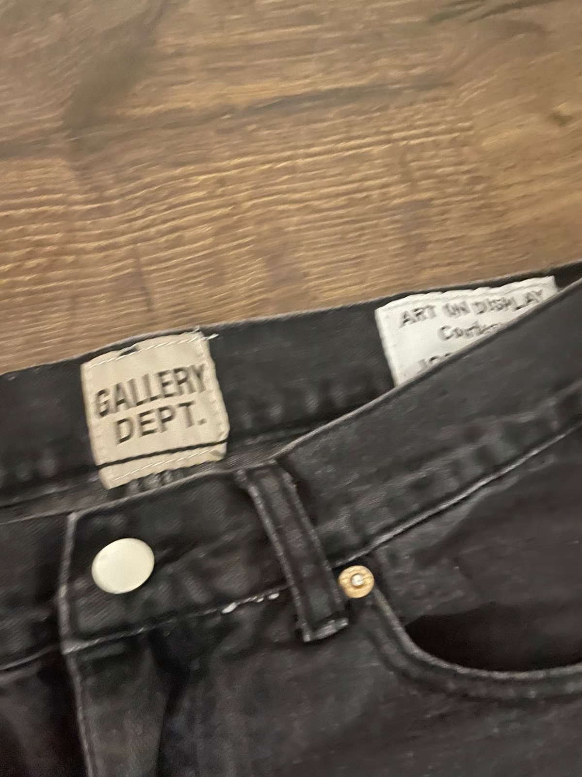 Washed Flared Jeans photo 5