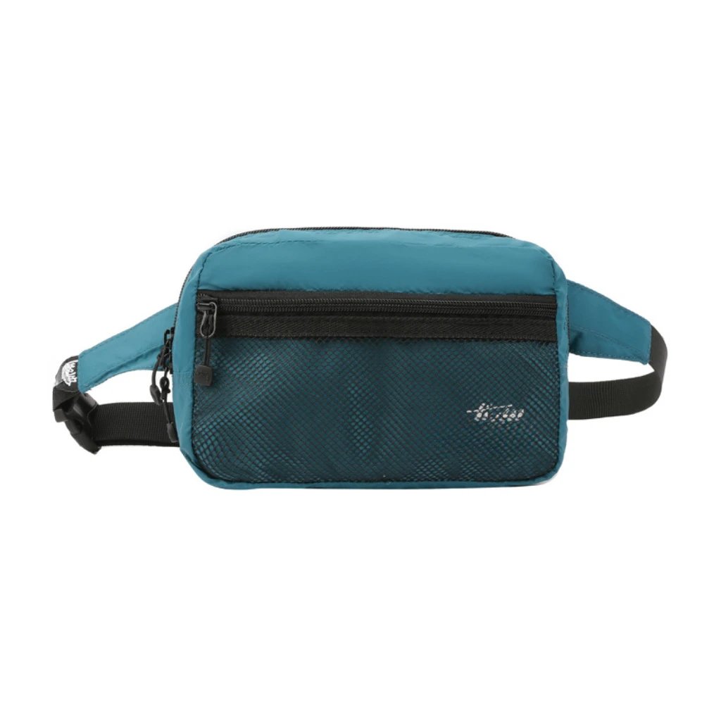 Stussy Utility Black Mesh Waist Bag