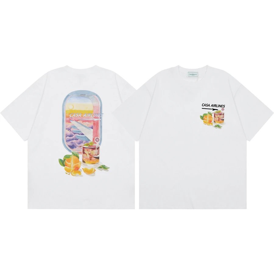 Casa Blanca Black Graphic Heart Print Oversized T-Shirt