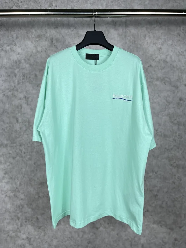 Balenciaga Logo Black Oversized T-Shirt