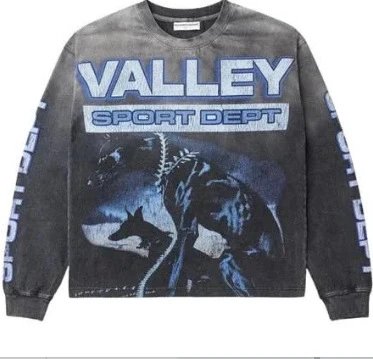 Hellstar Sports Black Graphic Print Streetwear Sweatshirt