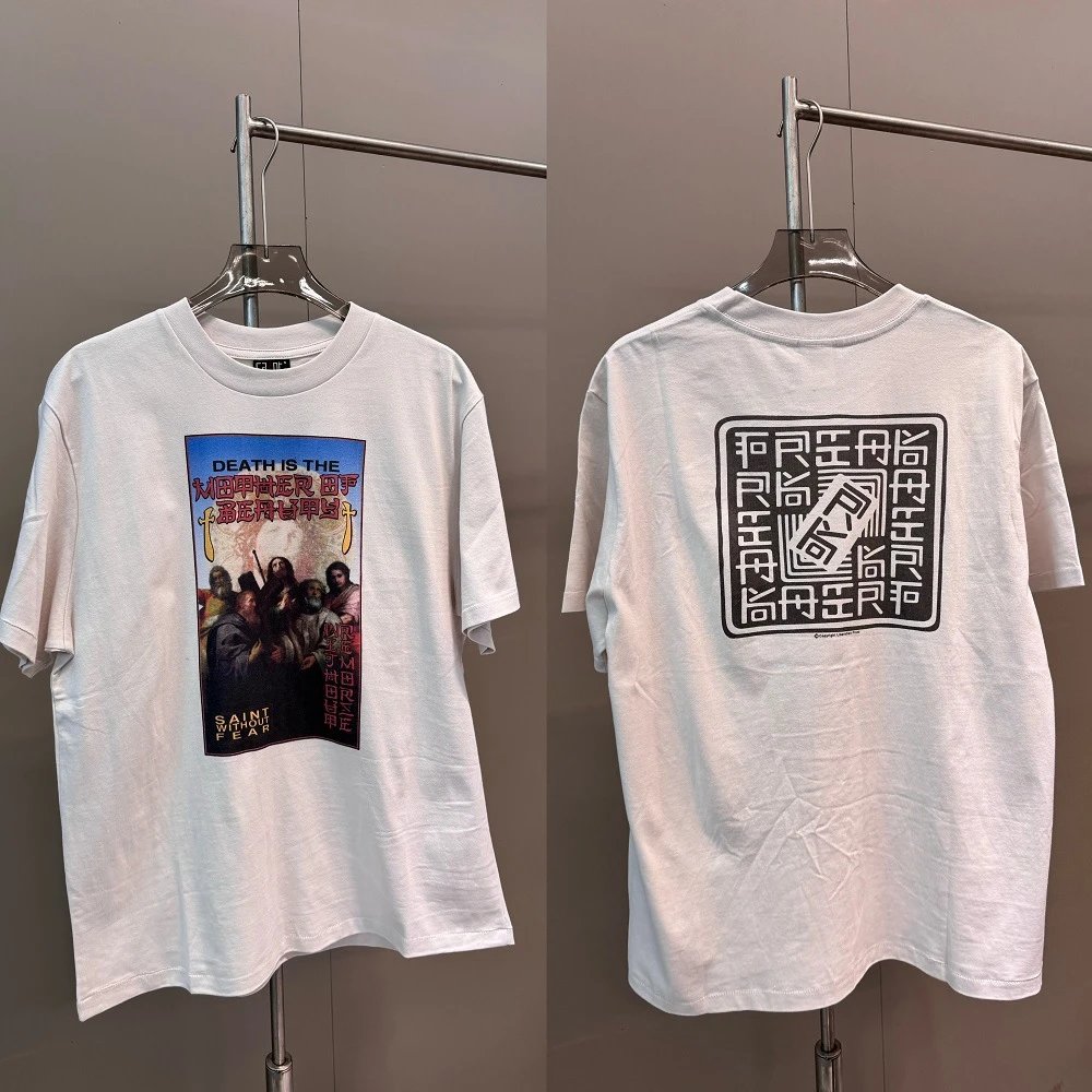 Freedom Saint MX6 White Graphic Print T-Shirt