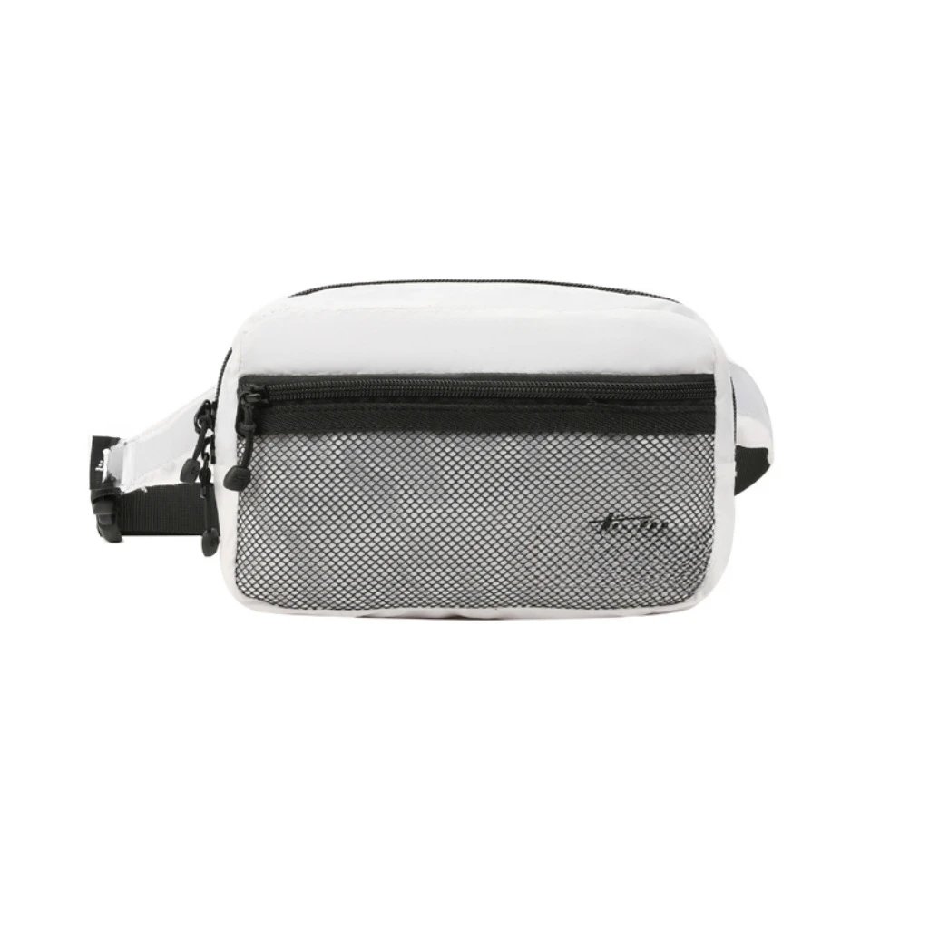 Stussy Utility Black Mesh Waist Bag