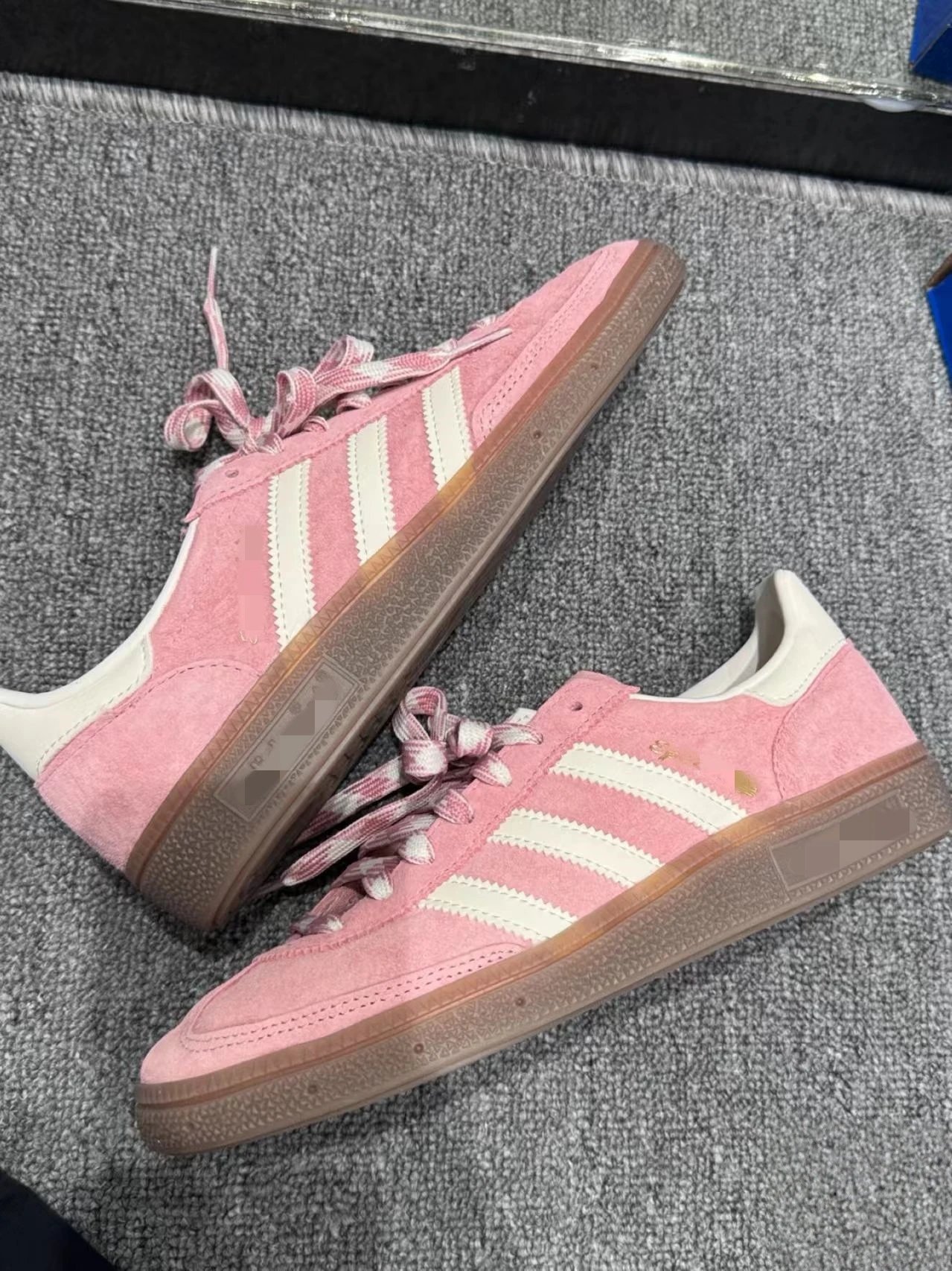 Adidas SPZL Burgundy Suede Casual Sneakers