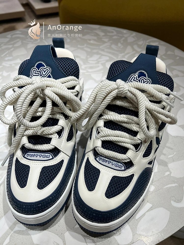 Louis Vuitton Skate Sneakers Cowhide Suede photo 4