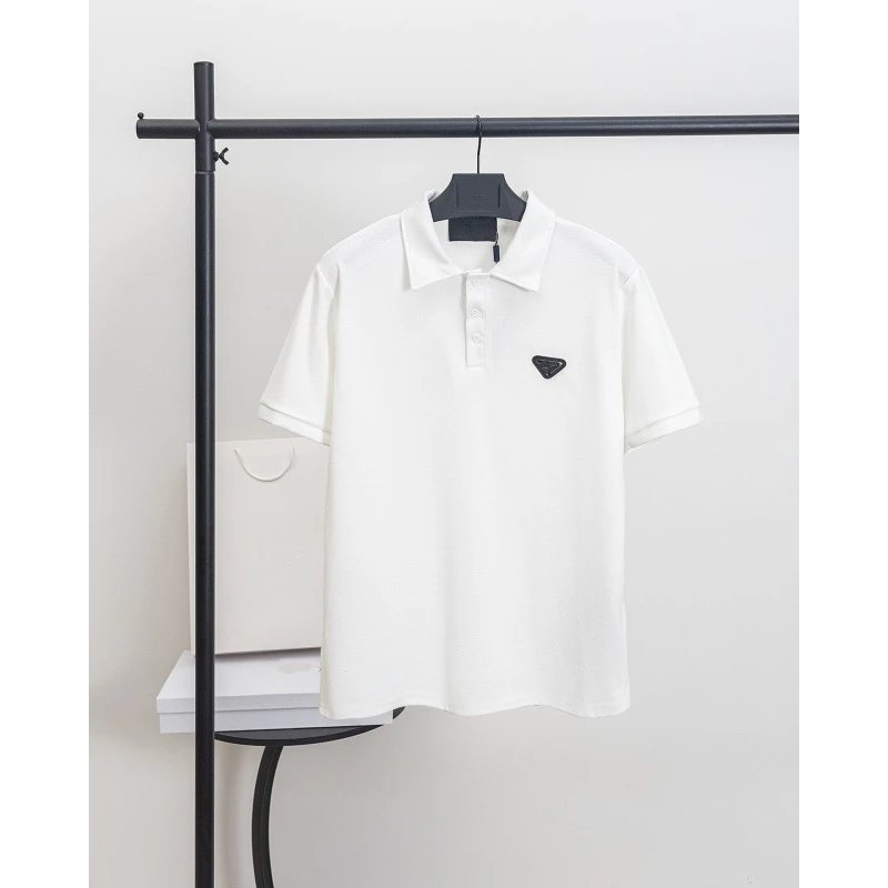 Prada Logo Black Minimalist T-Shirt