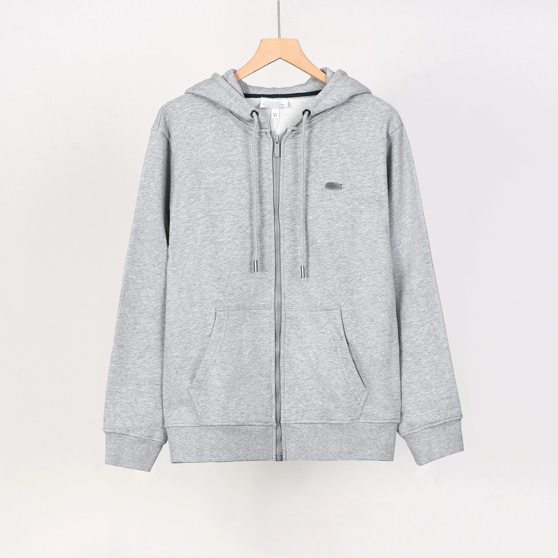 Lacoste Full Zip Hoodie Black Classic Sweatshirt