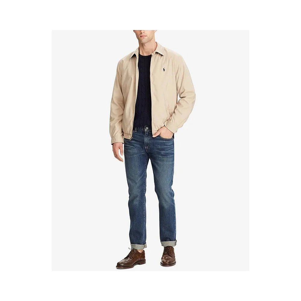 Polo Ralph Lauren Classic Fit Harrington Jacket Beige Outerwear - 5