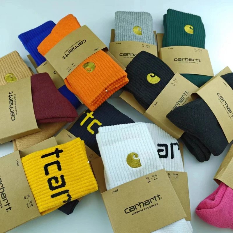 Carhartt WIP Socks Assorted Colors Casual Crew Socks