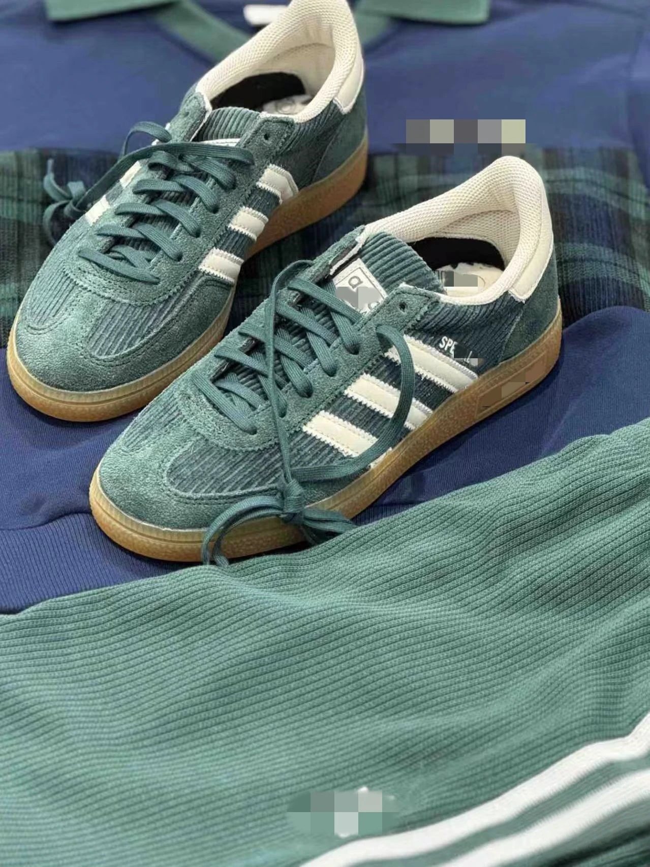 Adidas SPZL Burgundy Suede Casual Sneakers