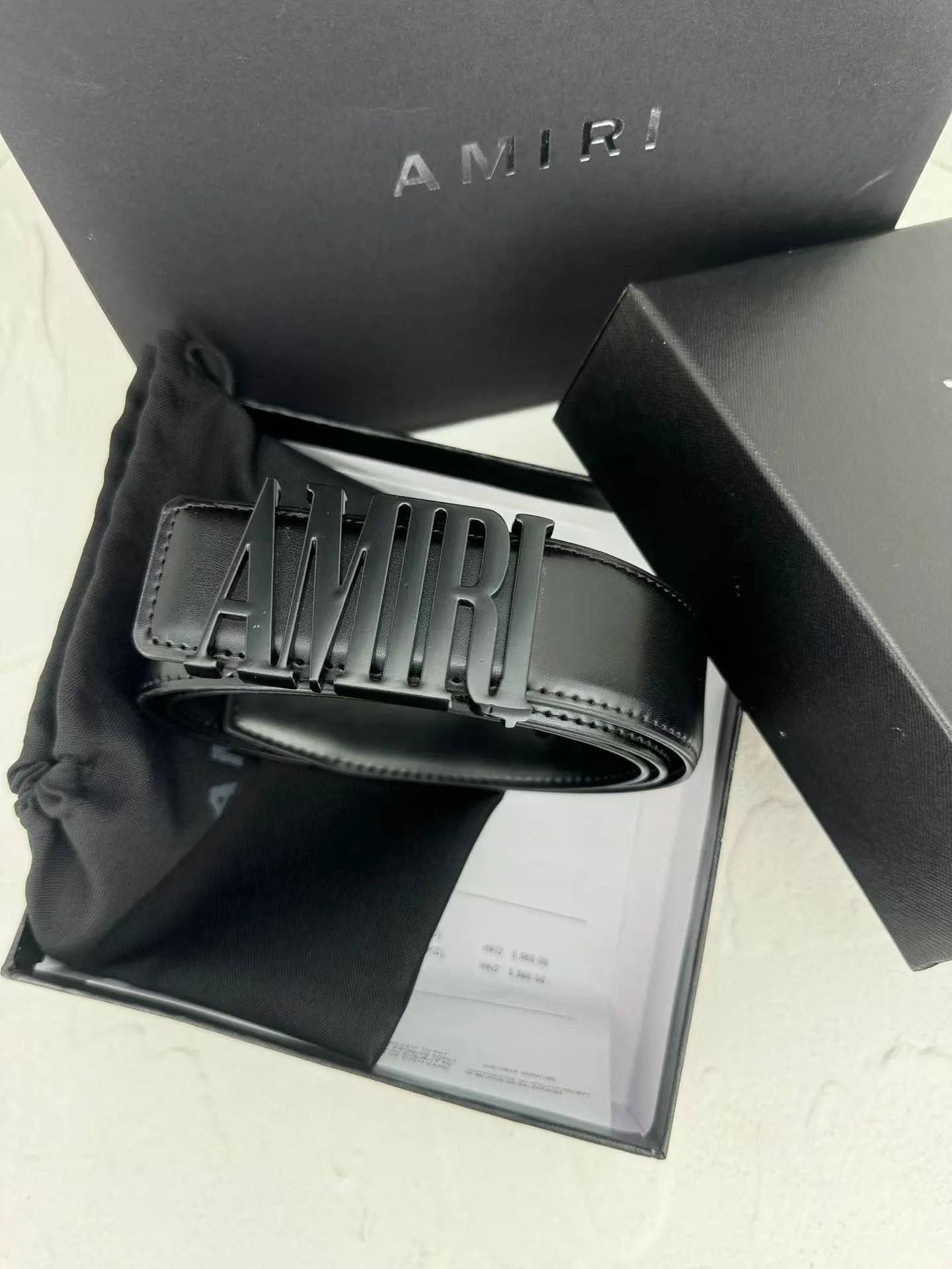 Genuine Leather Men's Business Belt photo 8