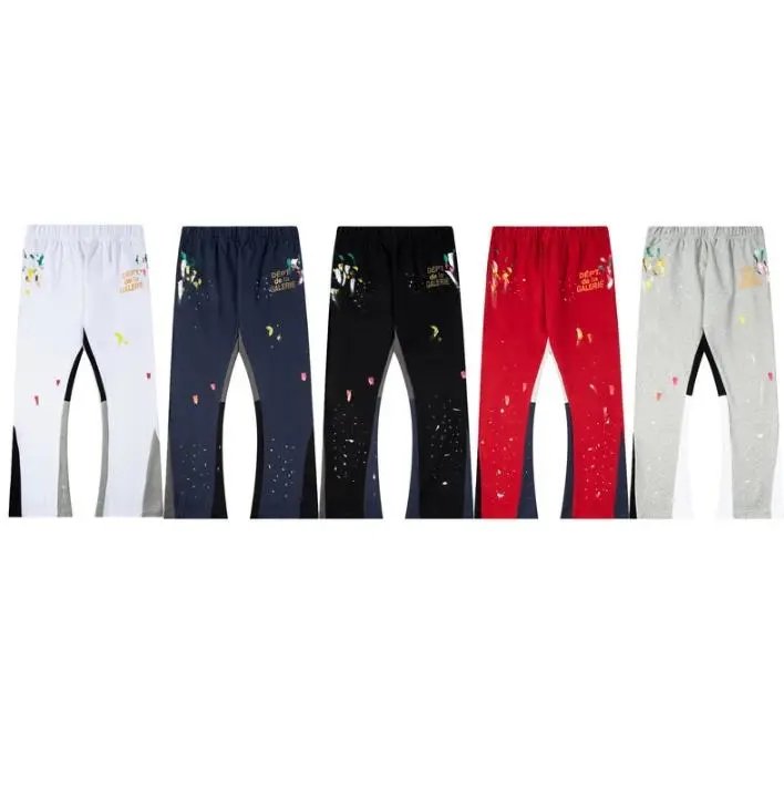 Gallery Dept Paint Splatter Sweatpants Multi Color Streetwear