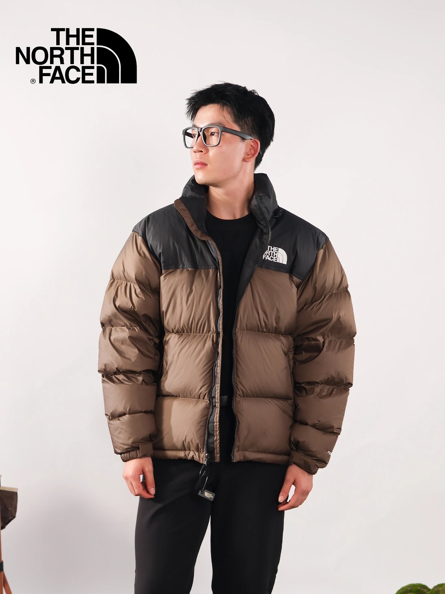 The North Face Nuptse Black Puffer Jacket