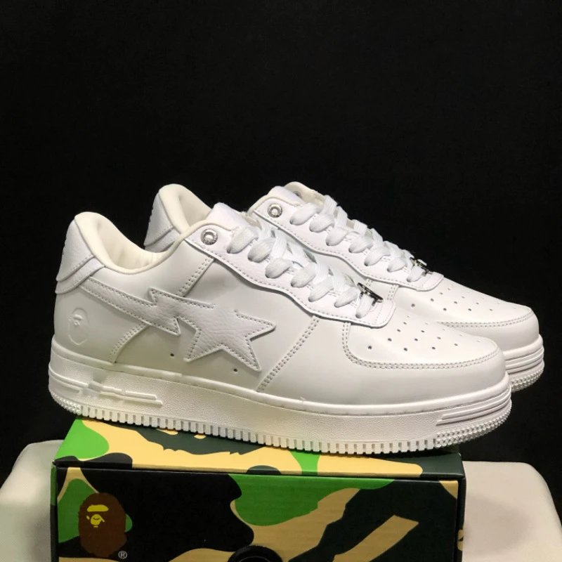 Bape Star Height Increasing Skateboard Shoes