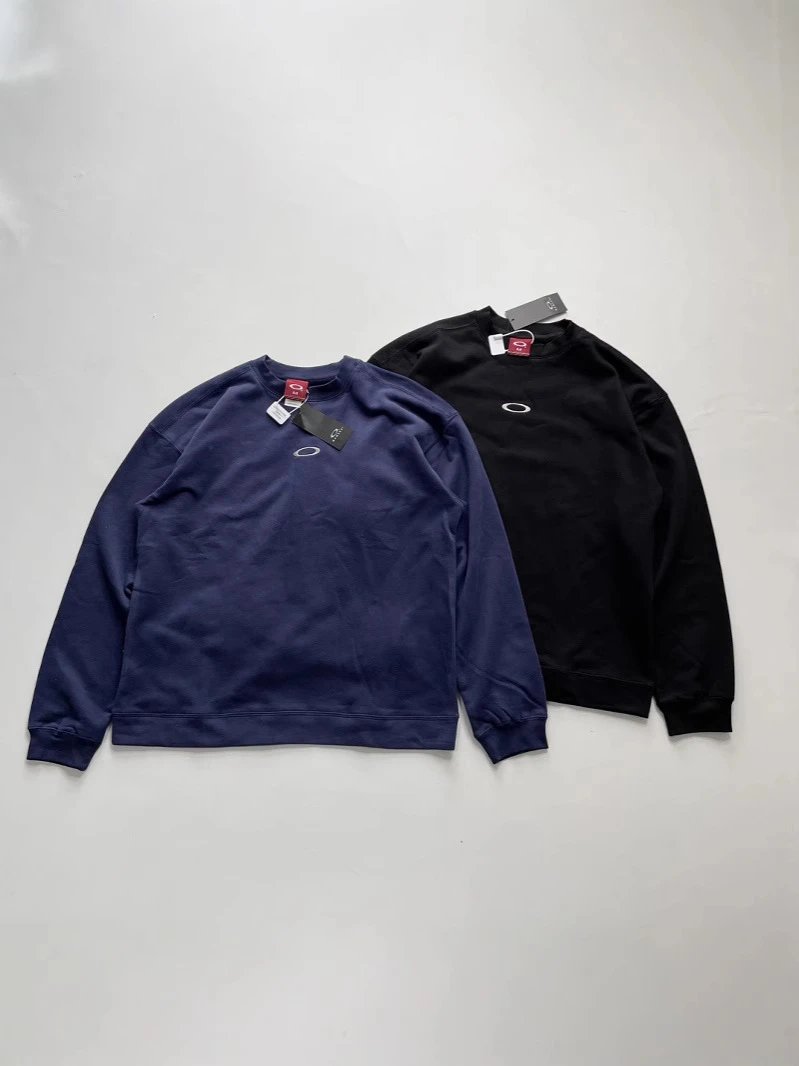 Oakley Crewneck Black Minimalist Sweatshirt