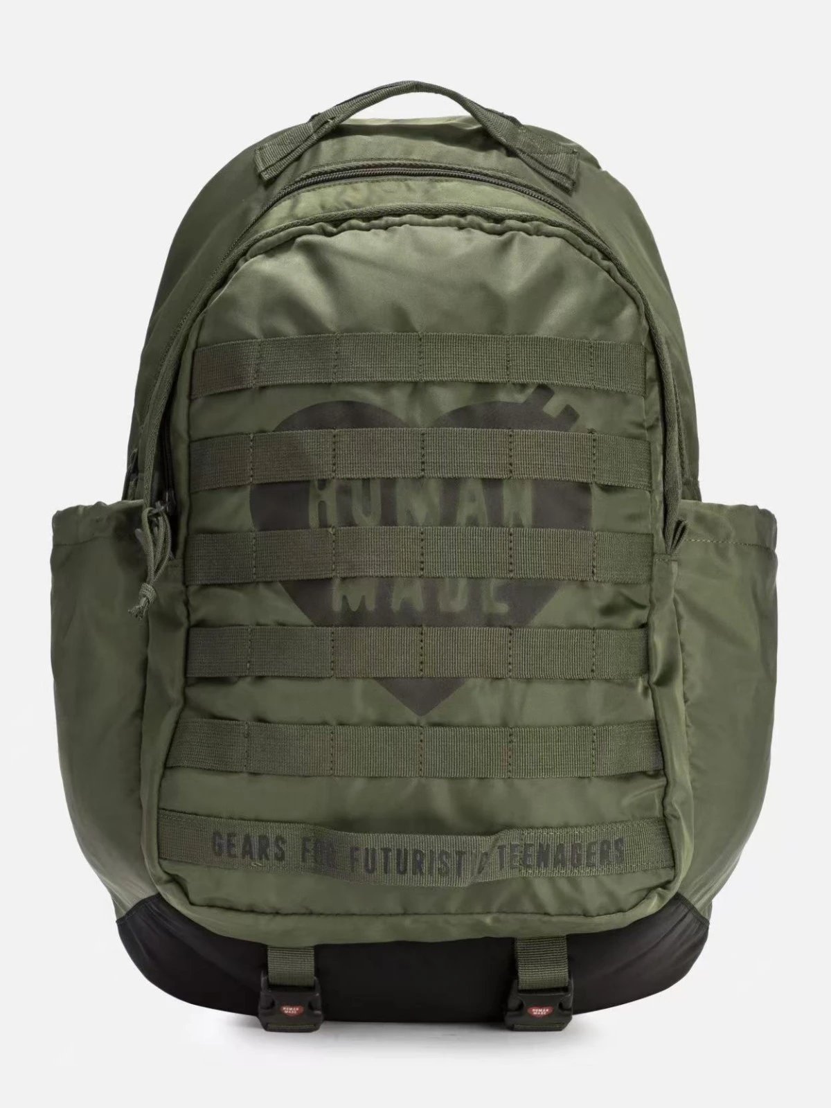 Human Made Olive Green Tactical Backpack