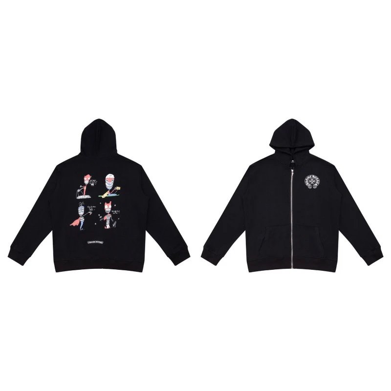 Unisex Zipper Hooded Sweatshirt photo 5