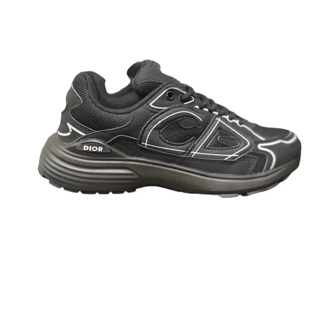 Dior Couple Letter Mesh Chunky Sneakers