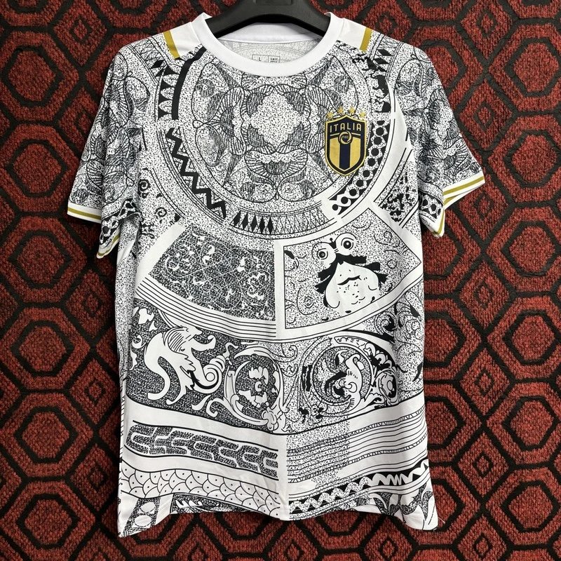 FIGC (Federazione Italiana Giuoco Calcio) FIGC Italy National Team x Puma Artistic Graphic T-Shirt White T-Shirts