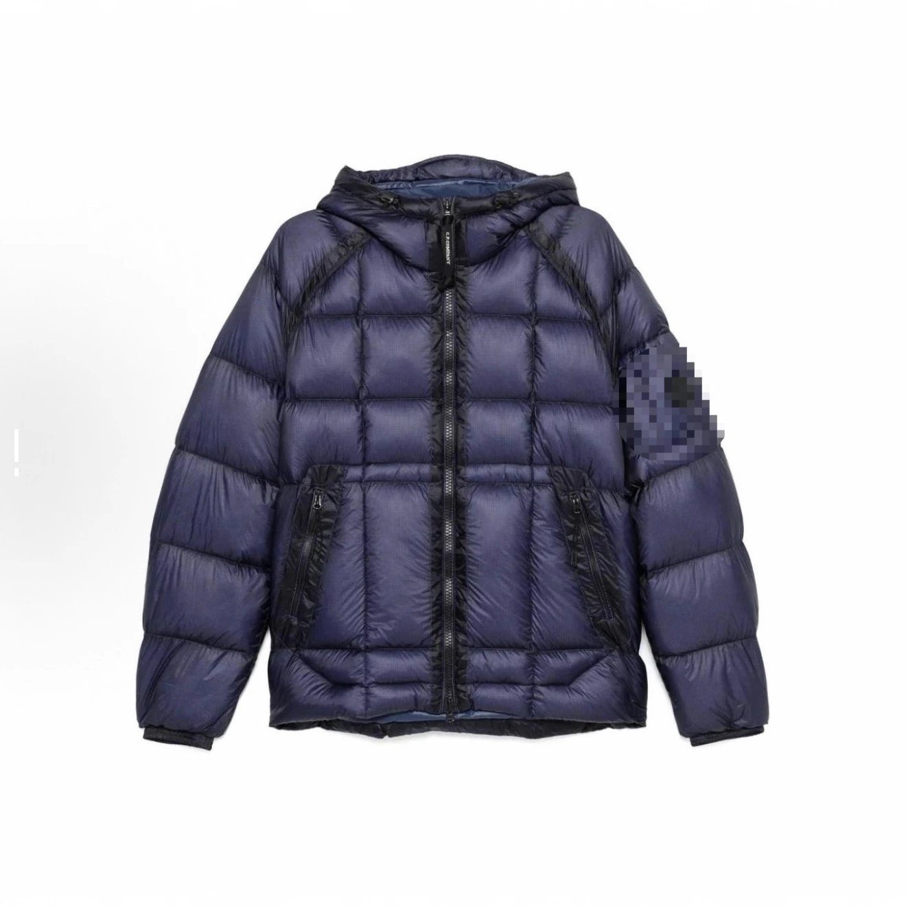 Olive Green Puffer Jacket Hooded Streetwear Coat