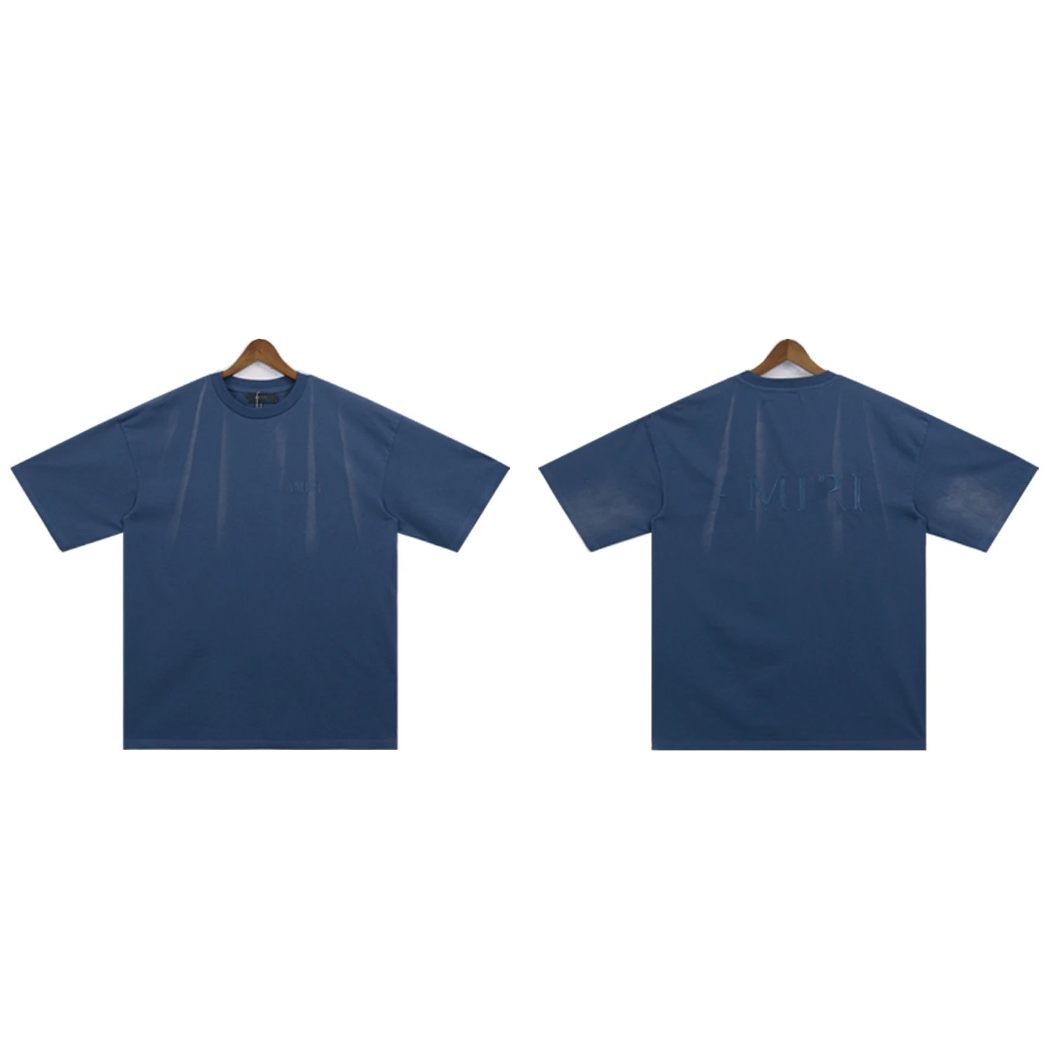 Embroidered Letter T-Shirt and Shorts Set photo 3