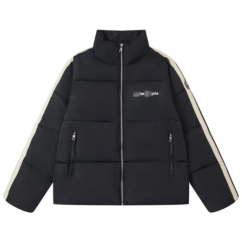 Palm Angels Puffer Jacket Royal Blue Sporty