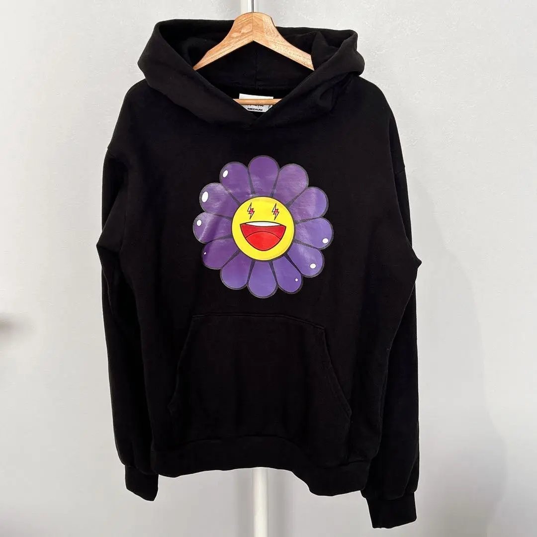 Takashi Murakami Floral Hooded Sweatshirt