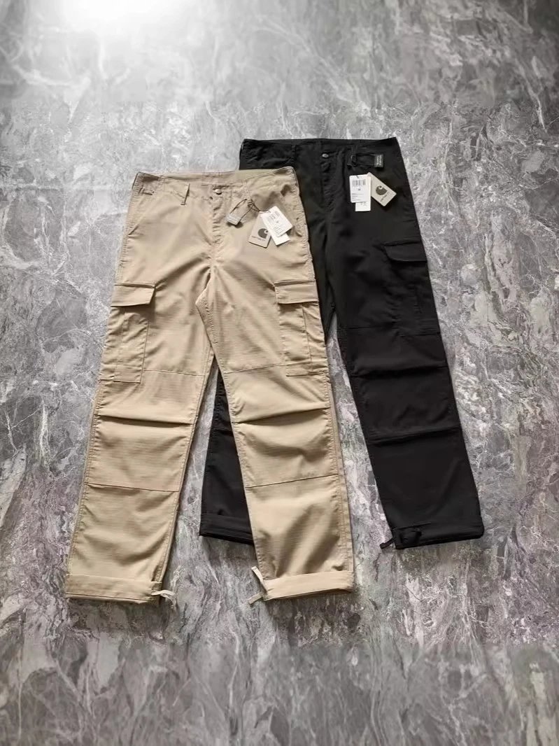 Carhartt WIP Cargo Pant Khaki Black Utility Trousers
