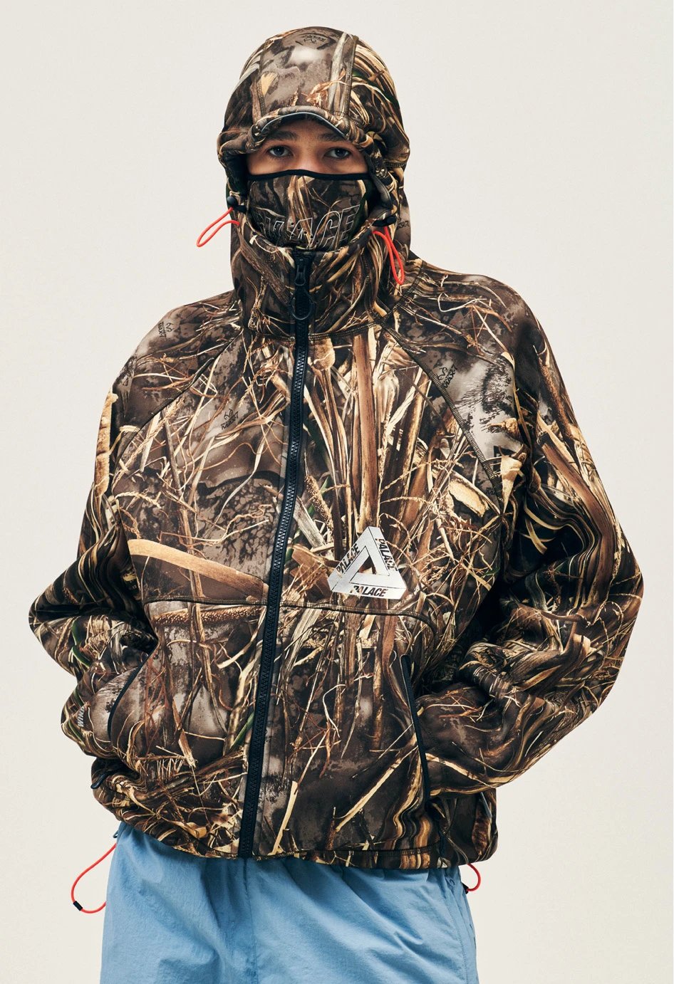 palace 24 GORE-TEX WINDSTOPPER JACKET Multicolor Windproof Zip Jacket