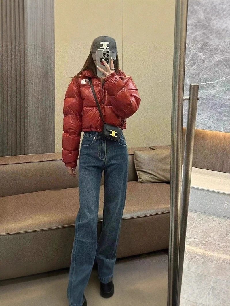 American Style Glossy Waterproof Winter Down Jacket photo 7