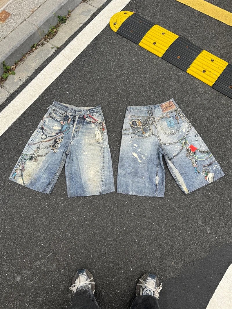 Light Wash Wide Leg Denim Jeans