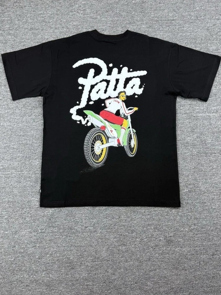 Patta Graphic Print White Black T-Shirt