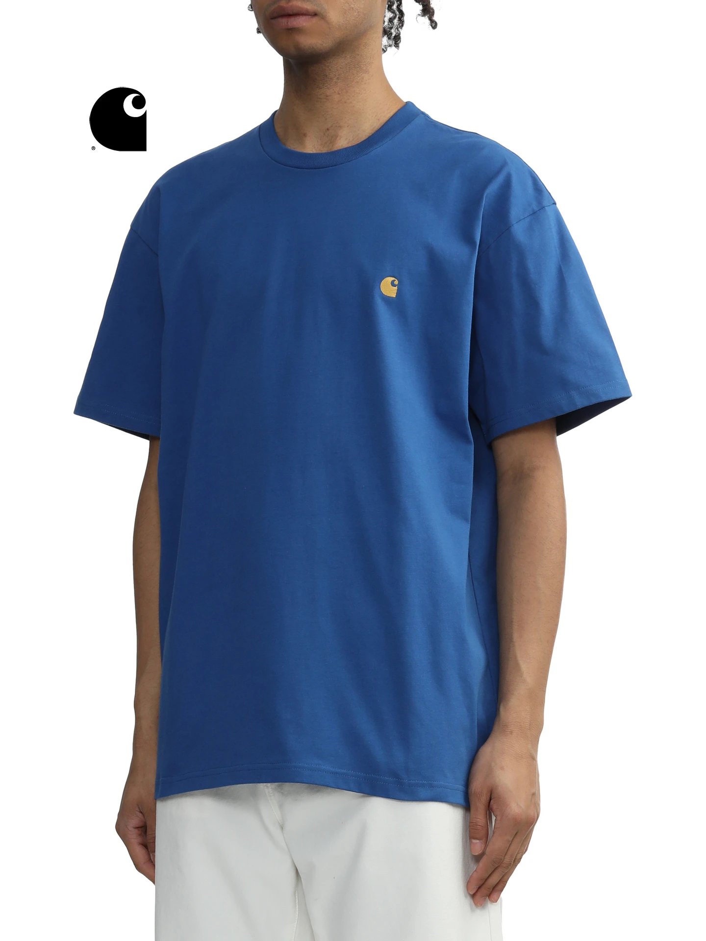 Carhartt WIP short-sleeved T-shirt men's spring and summer classic C LOGO embroidery