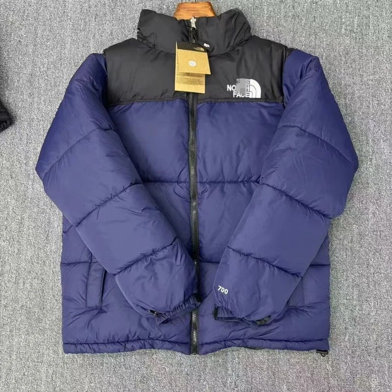 The North Face 1996 Retro Nuptse White Black Puffer Jacket