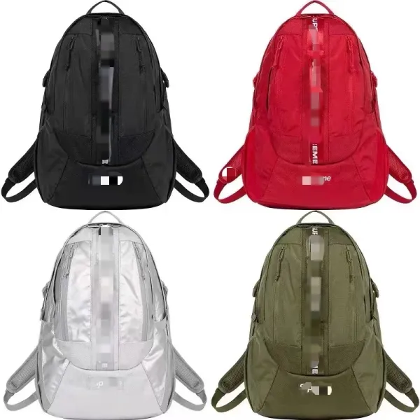Off-White Industrial Zipper Black Casual Backpack - 3
