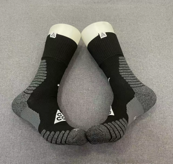 Neon Yellow Performance Crew Socks
