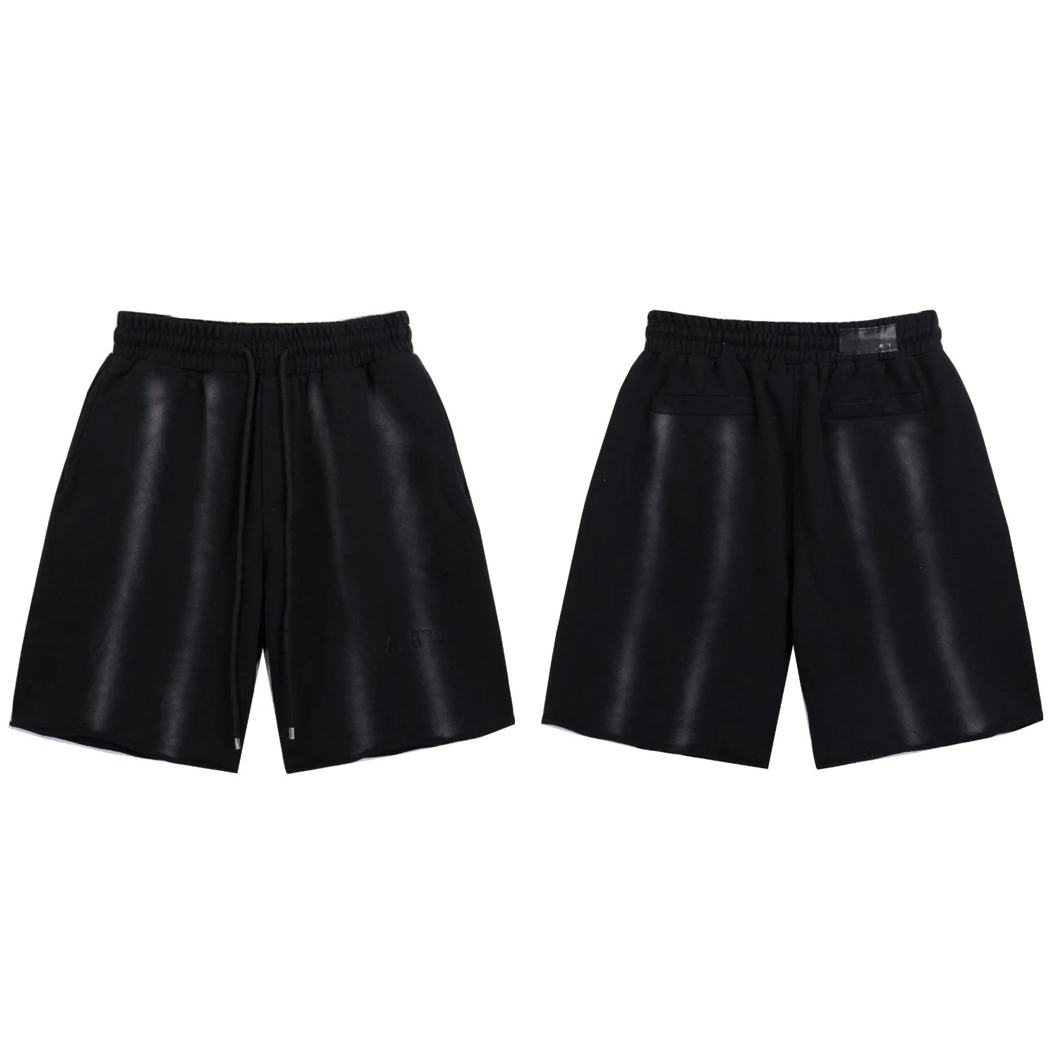 Embroidered Letter T-Shirt and Shorts Set photo 4