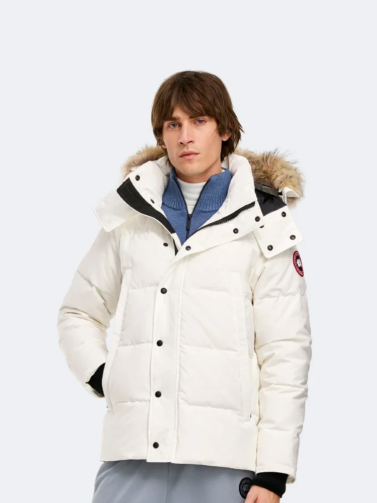 Canada Goose White Puffer Jacket