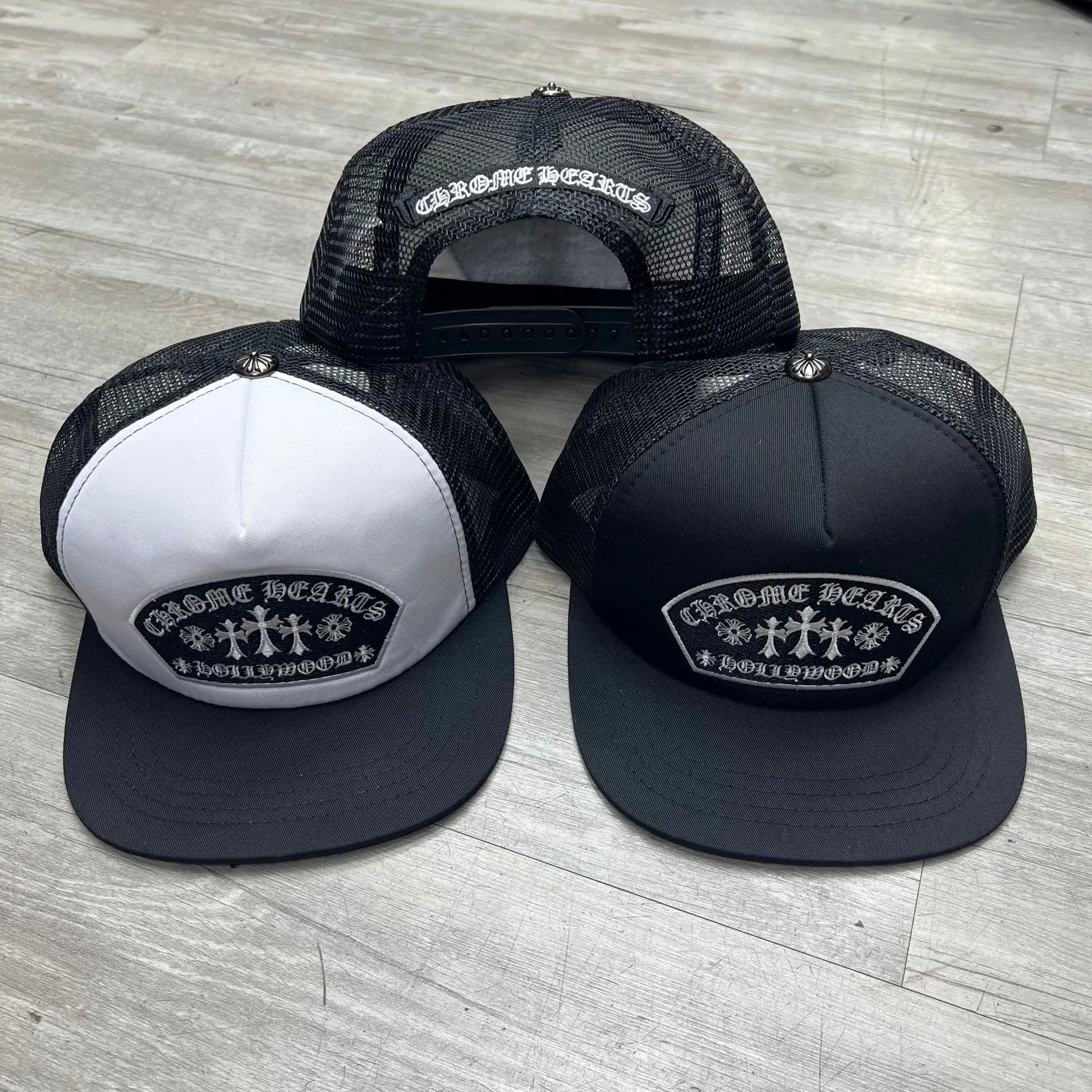 Chrome Hearts Hollywood Patch Trucker Cap