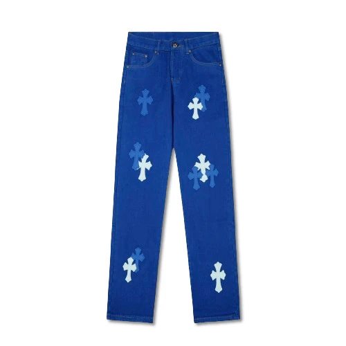 Chrome Hearts Cross Patchwork Cargo Pants Black - 4