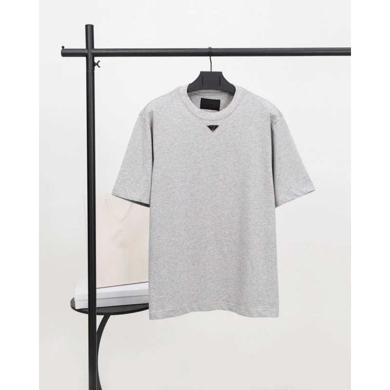 Prada Logo Black Minimalist T-Shirt