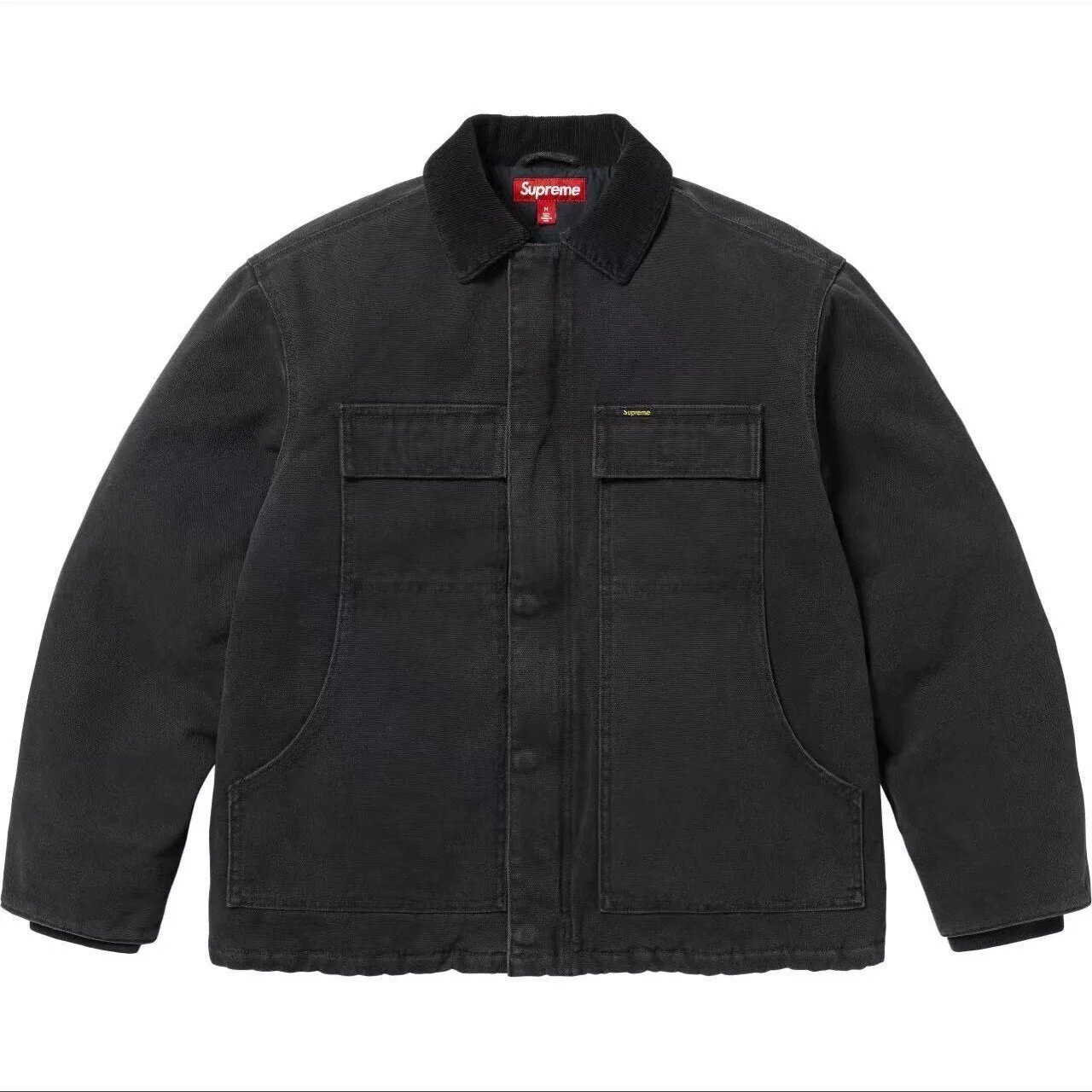 Supreme Black Denim Trucker Jacket