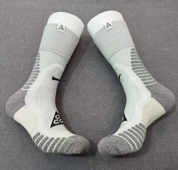 Neon Yellow Performance Crew Socks
