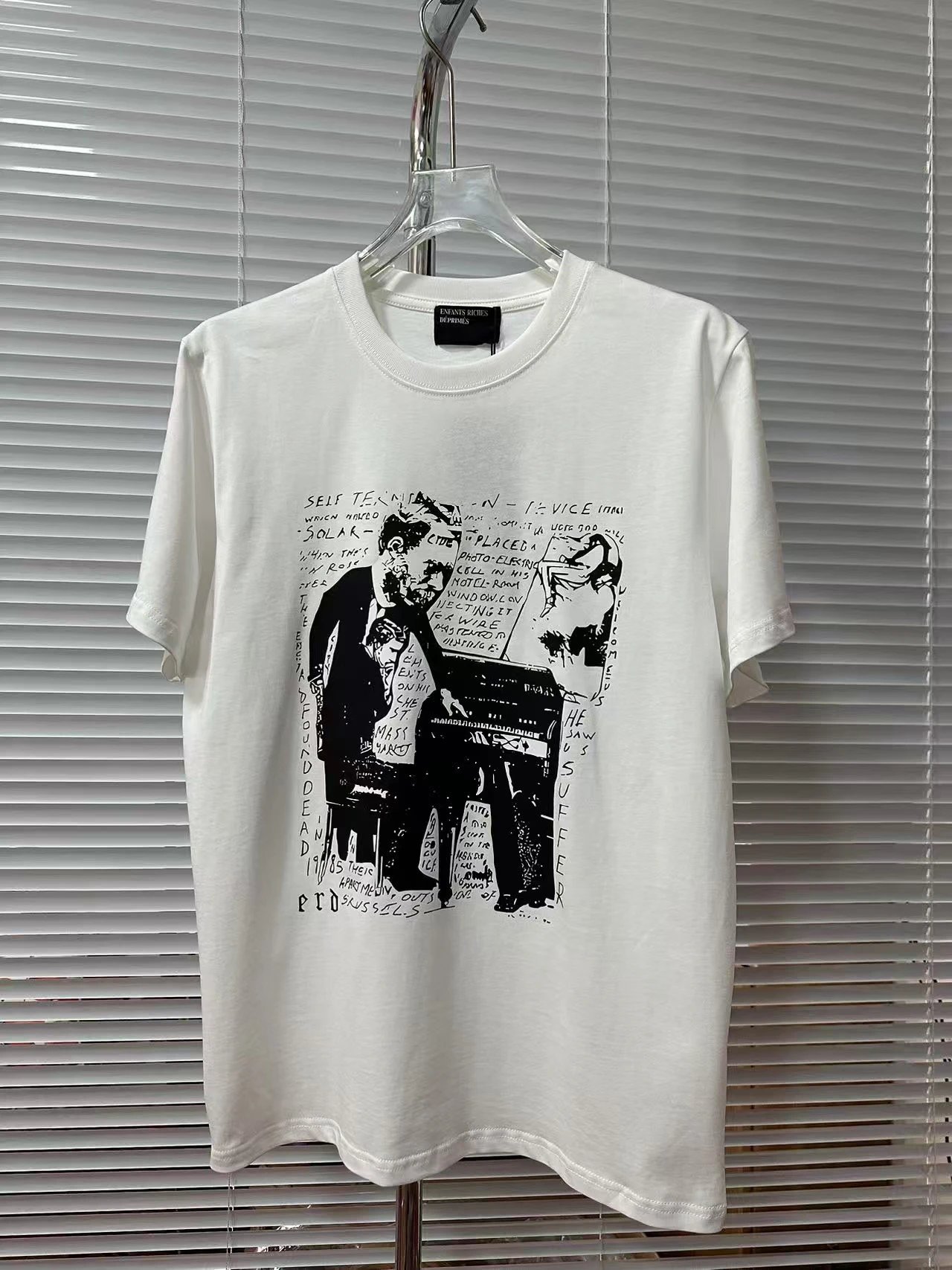 Enfants Riches Deprimes Graphic Print Black Statement T-Shirt